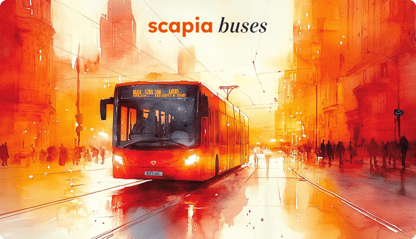 Behind the wheels: how Scapia brought buses on board