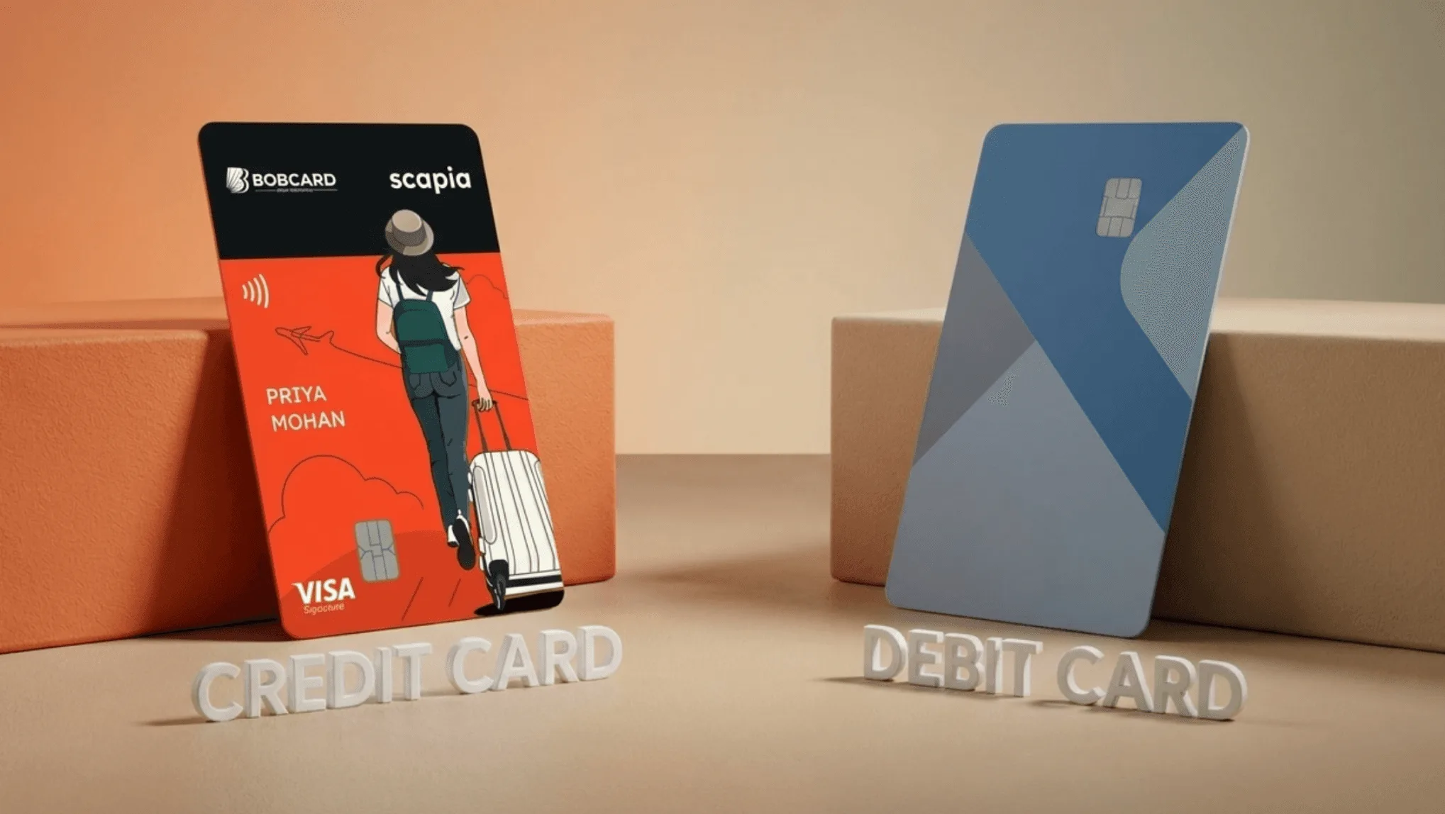 Difference between Credit Card and Debit Card