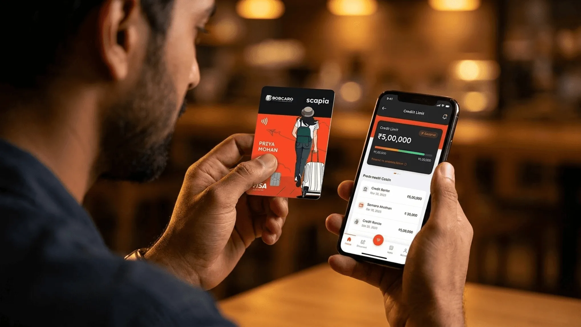 How to check Credit Card limit online?