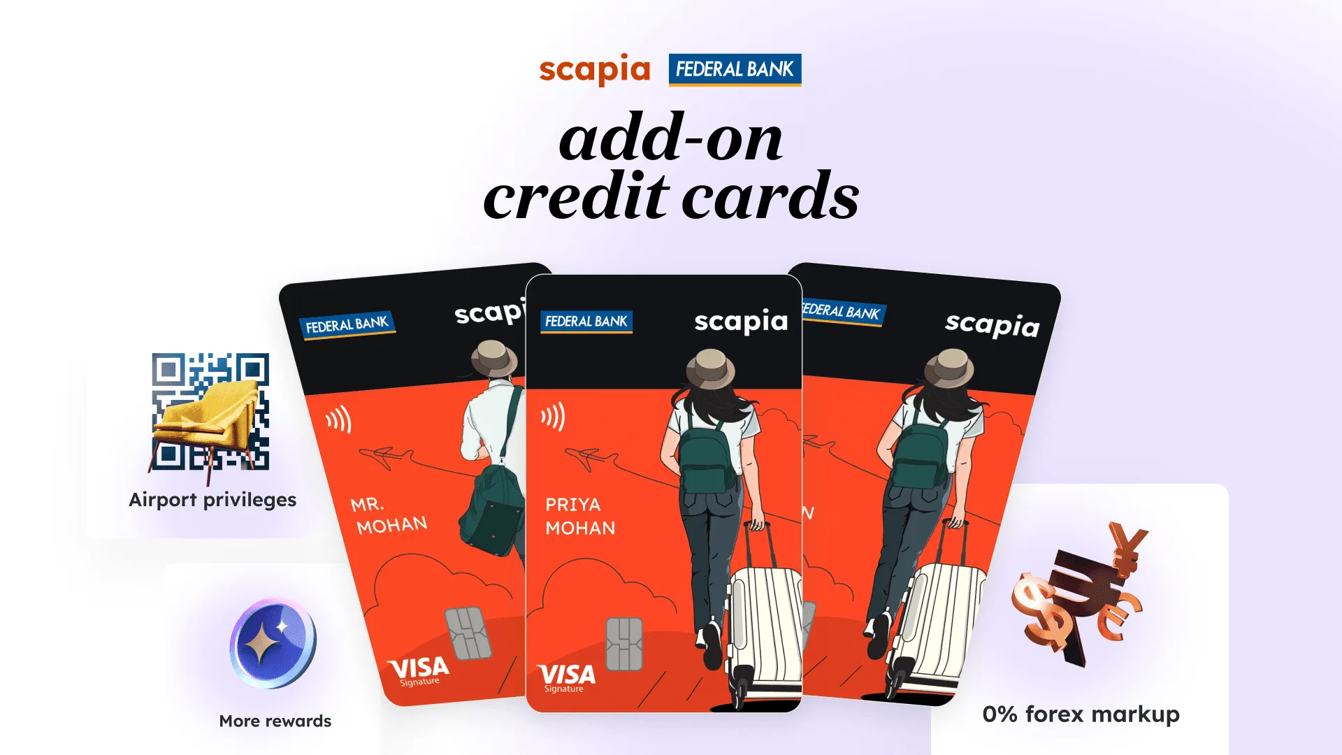 Scapia Federal Add-On Credit Card